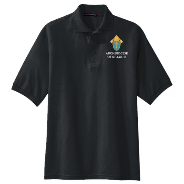 The Archdiocese of St. Louis Embroidered - Men's Silk Touch Polo Thumbnail