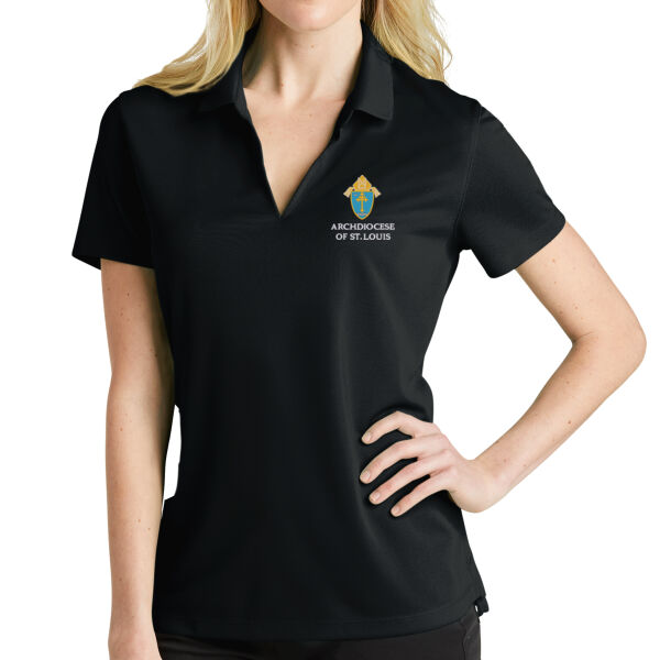 The Archdiocese of St. Louis Embroidered - Ladies Dri FIT Micro Pique 2.0 Polo Thumbnail