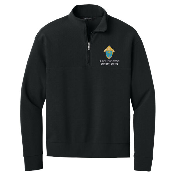 The Archdiocese of St. Louis Embroidered - Men's Linear Texture 1/4 Zip Thumbnail