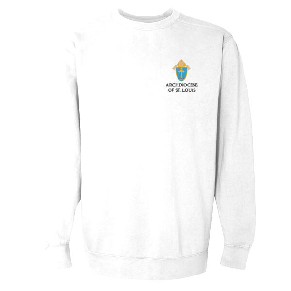 The Archdiocese of St. Louis Embroidered - Unisex Ring Spun Crewneck Sweatshirt Thumbnail