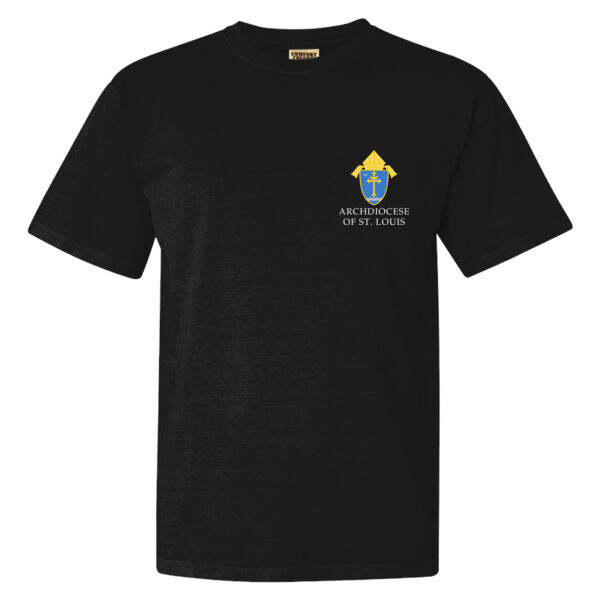 The Archdiocese of St. Louis Printed - Unisex Heavyweight Ring Spun Tee Thumbnail