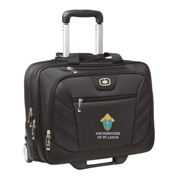 The Archdiocese of St. Louis Embroidered - Lucin Wheeled Briefcase Thumbnail