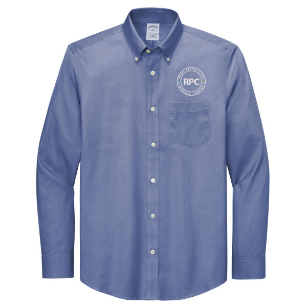 Rural Parish Clinic Embroidered - Tall Wrinkle Free Stretch Pinpoint Shirt Thumbnail