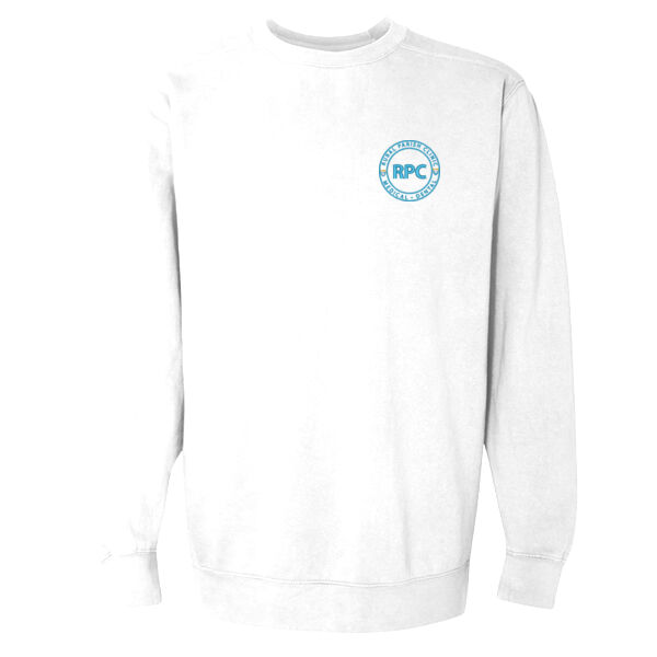 Rural Parish Clinic Embroidered - Ring Spun Crewneck Sweatshirt Thumbnail