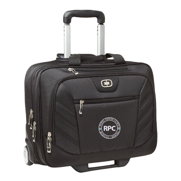 Rural Parish Clinic Embroidered - Lucin Wheeled Briefcase Thumbnail