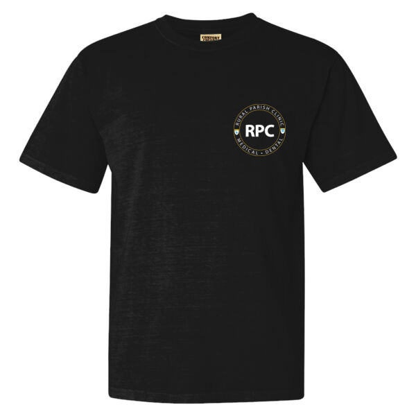 Rural Parish Clinic Printed - Heavyweight Ring Spun Tee Thumbnail