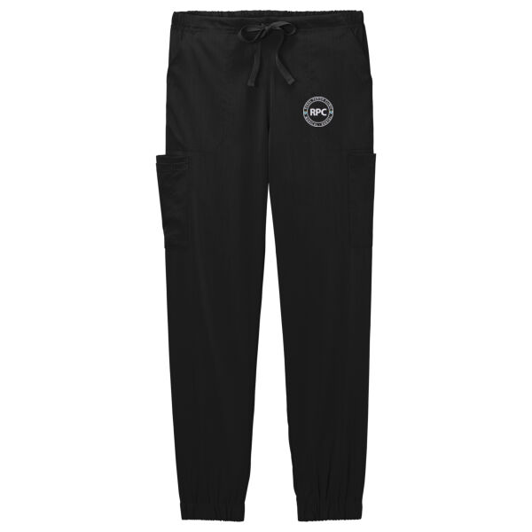 Rural Parish Clinic Embroidered - Women's Premiere Flex Jogger Pant Thumbnail