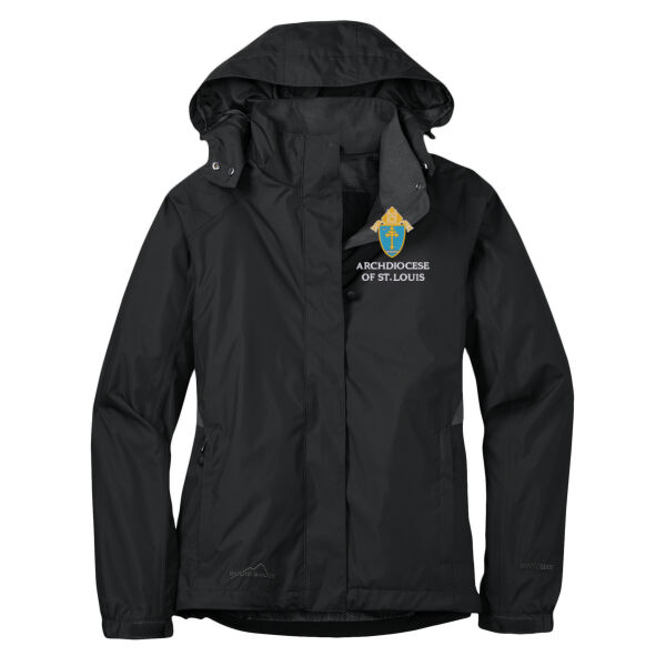 Eddie Bauer Archdiocese of St Louis Embroidered- - Women's Rain Jacket Thumbnail