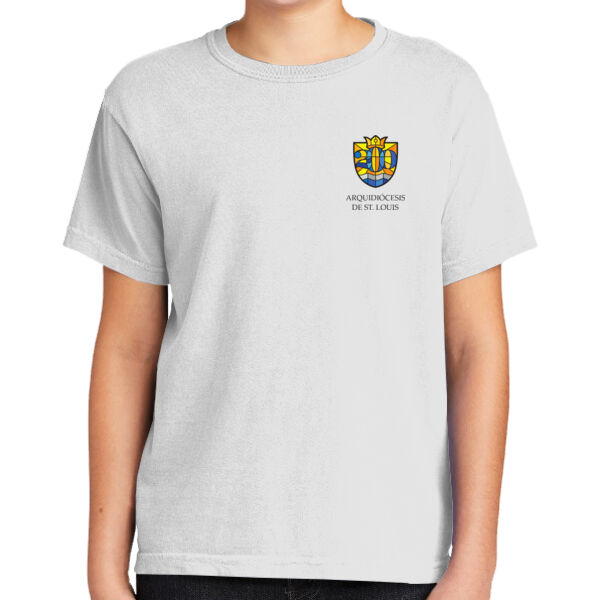 Archdiocese of St. Louis Bicentenario Impreso - Youth Heavyweight Ring Spun Tee 2 Thumbnail